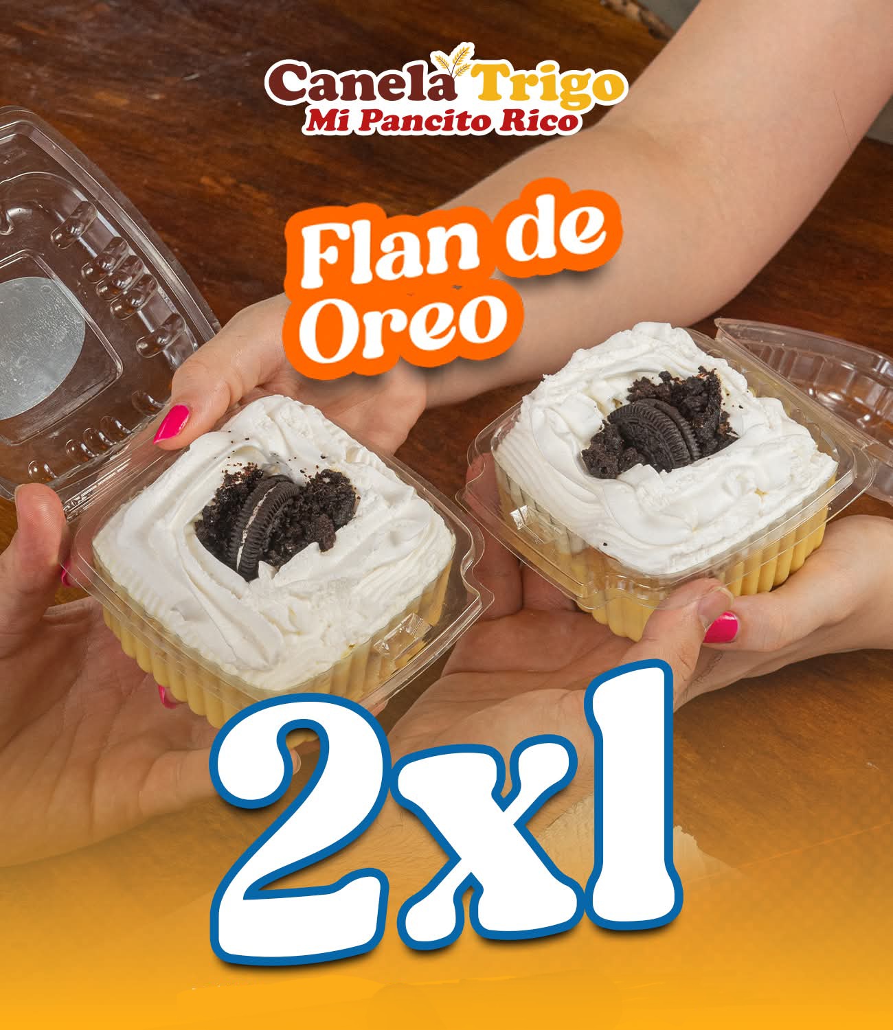 FLAN DE OREO