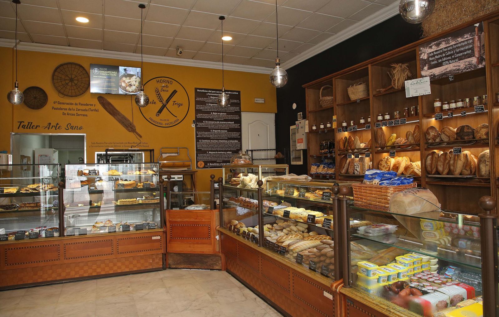 Interior de nuestra panadería